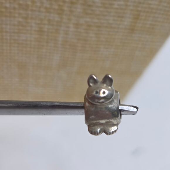 Pandora Sterling Silver 925 Ale Little Girl & Curious Cat Charms - Picture 10 of 13
